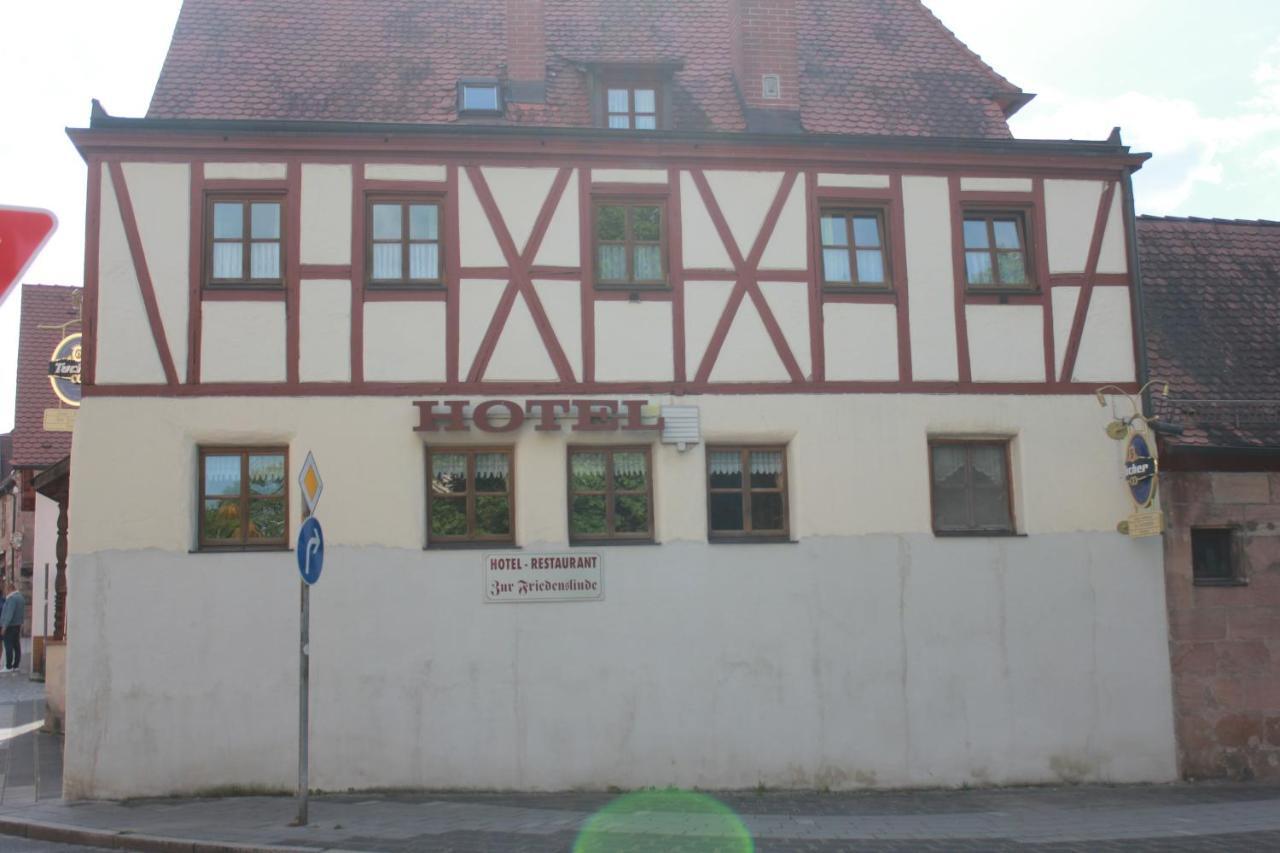 Hotel Zur Friedenslinde Norymberga Zewnętrze zdjęcie